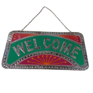 Handcrafted Chamakpatti Welcome Plate