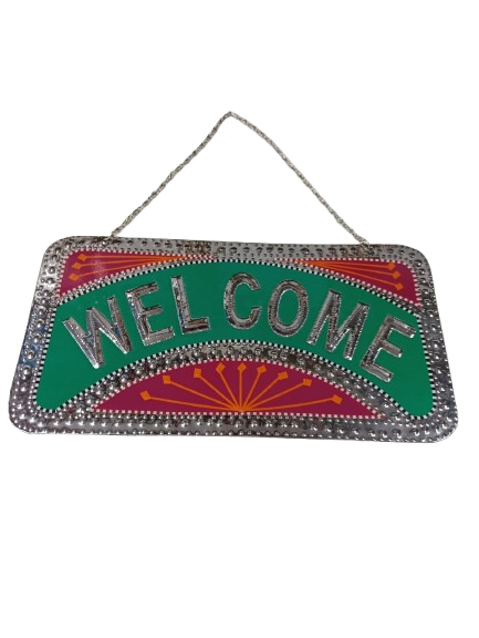 Handcrafted Chamakpatti Welcome Plate - Image 2