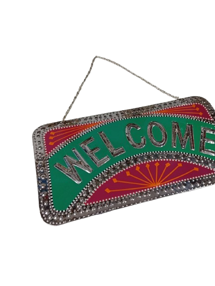 Handcrafted Chamakpatti Welcome Plate - Image 4