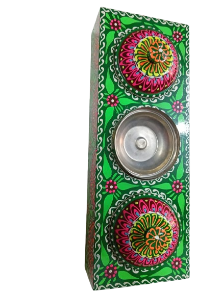 Chamakpatti 3-Section Masala Box Tray - Image 5