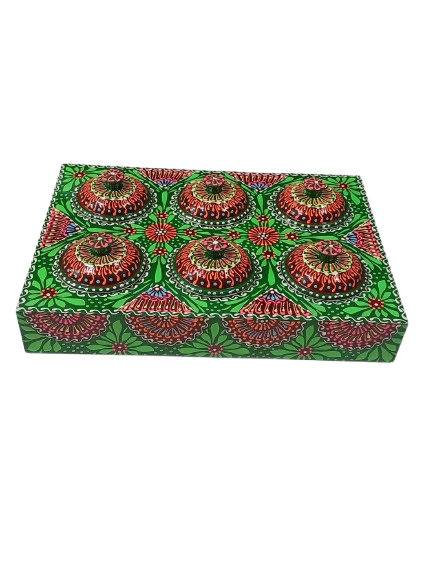 Chamakpatti Masala Box Tray with Steel Bowls - Image 5