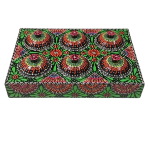 Chamakpatti Masala Box Tray with Steel Bowls