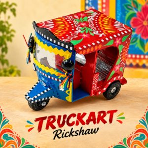 Truck art Rickshaw (9cm)