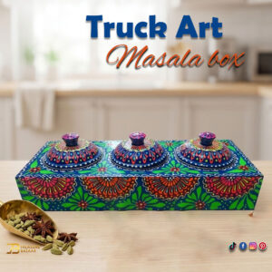 Chamakpatti 3-Section Masala Box Tray