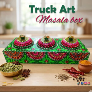Chamakpatti 3-Section Masala Box Tray