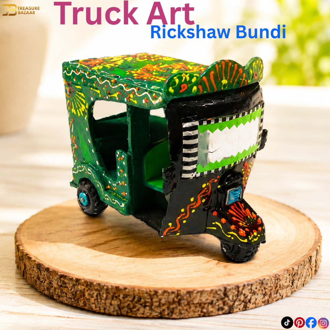 Truck Art Rickshaw Bundi (9cm)