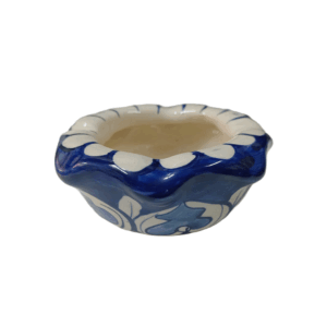 Blue Pottery Handcrafted Ashtray (10.5×4)