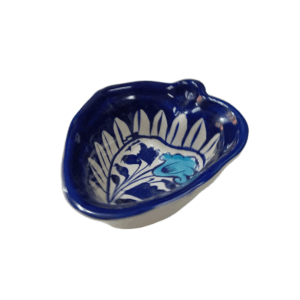 Blue Pottery Fish Tray (24x14)