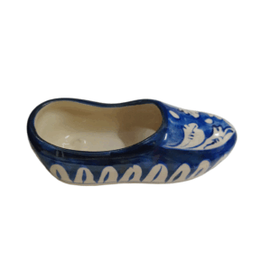 Blue Pottery Shoe Decor