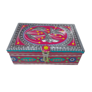 chamakpatti Box(20 by 14):Real Truck Art Design for Storage and Decoration