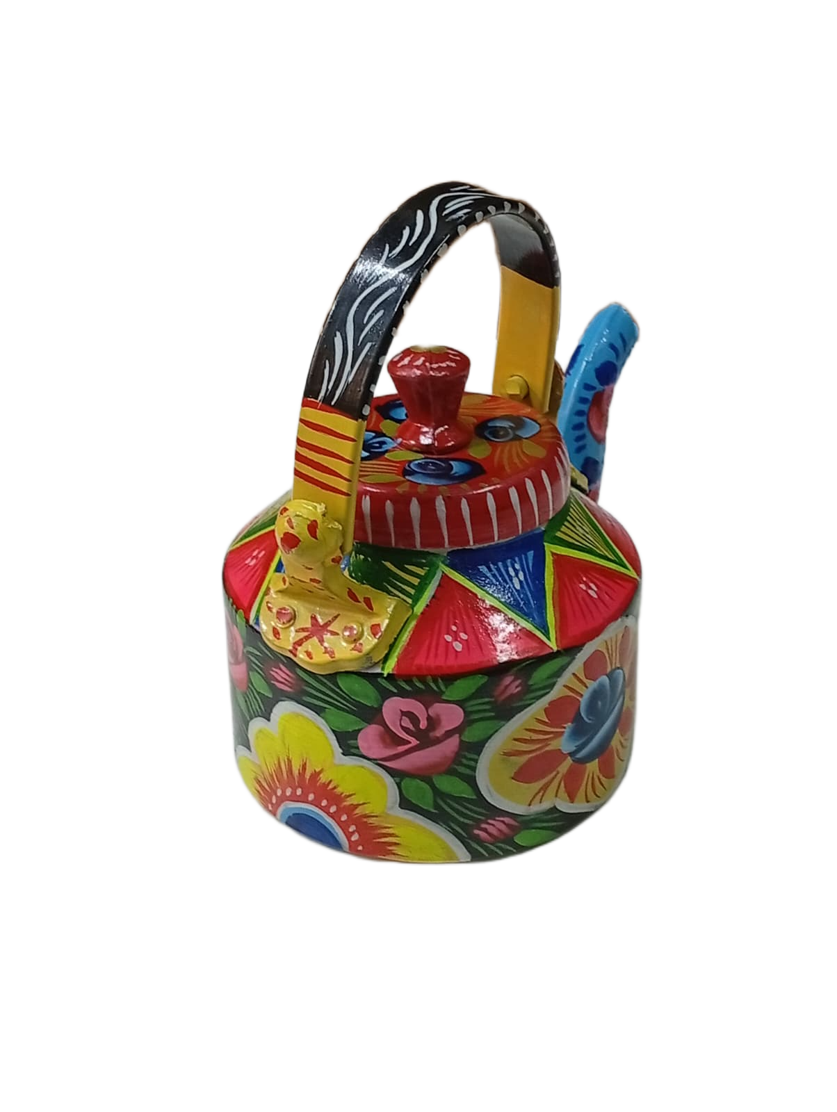 Handcrafted Decorative Kettle 1 Liter (23x16) - Image 4