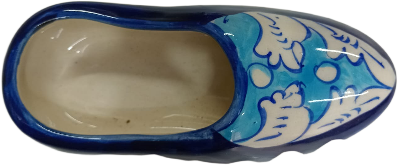 Blue Pottery Shoe Decor - Image 6