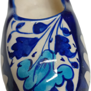 Blue Pottery Shoe Decor
