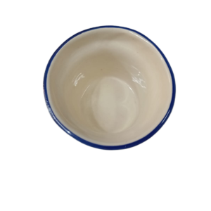 Blue Pottery Butter Cup