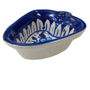 Blue Pottery Fish Tray (24×14)