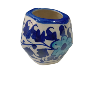 Blue Pottery Diamond Mini Bowl (5×5.6)