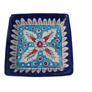 Handcrafted Pottery Salad Tray (15×15)