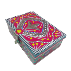 chamakpatti Box(16 by 11):Real Truck Art Design for Storage and Decoration