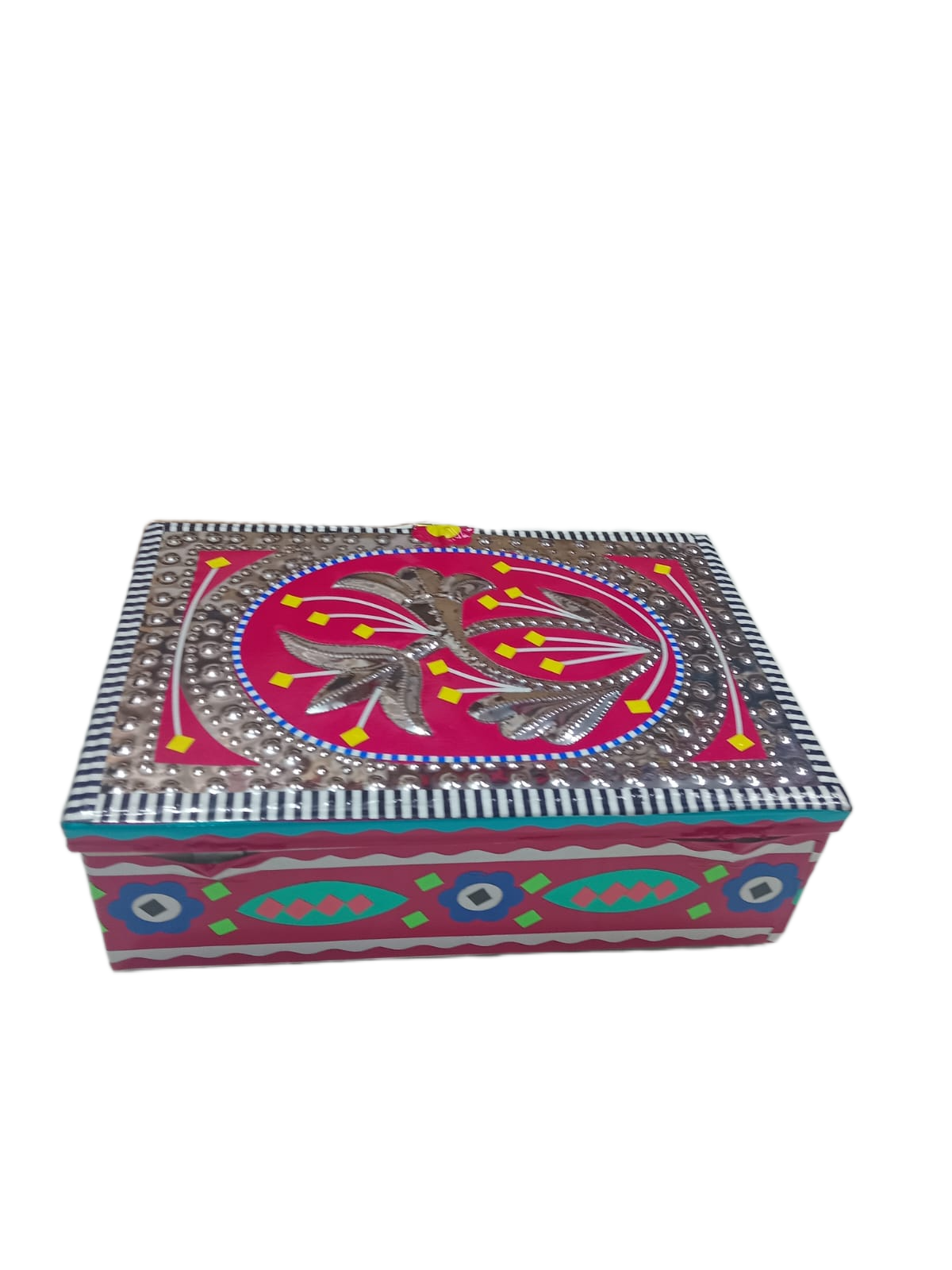 chamakpatti Box(20 by 14):Real Truck Art Design for Storage and Decoration - Image 5