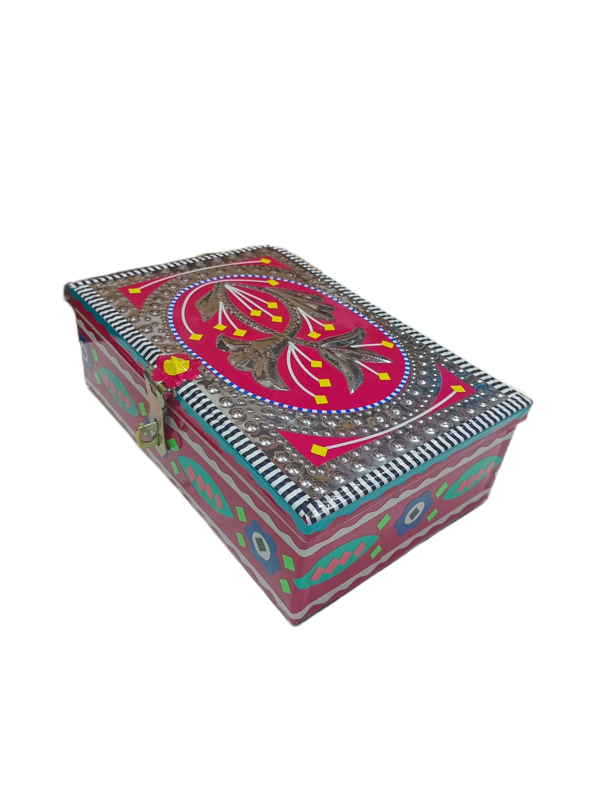 chamakpatti Box(20 by 14):Real Truck Art Design for Storage and Decoration - Image 2