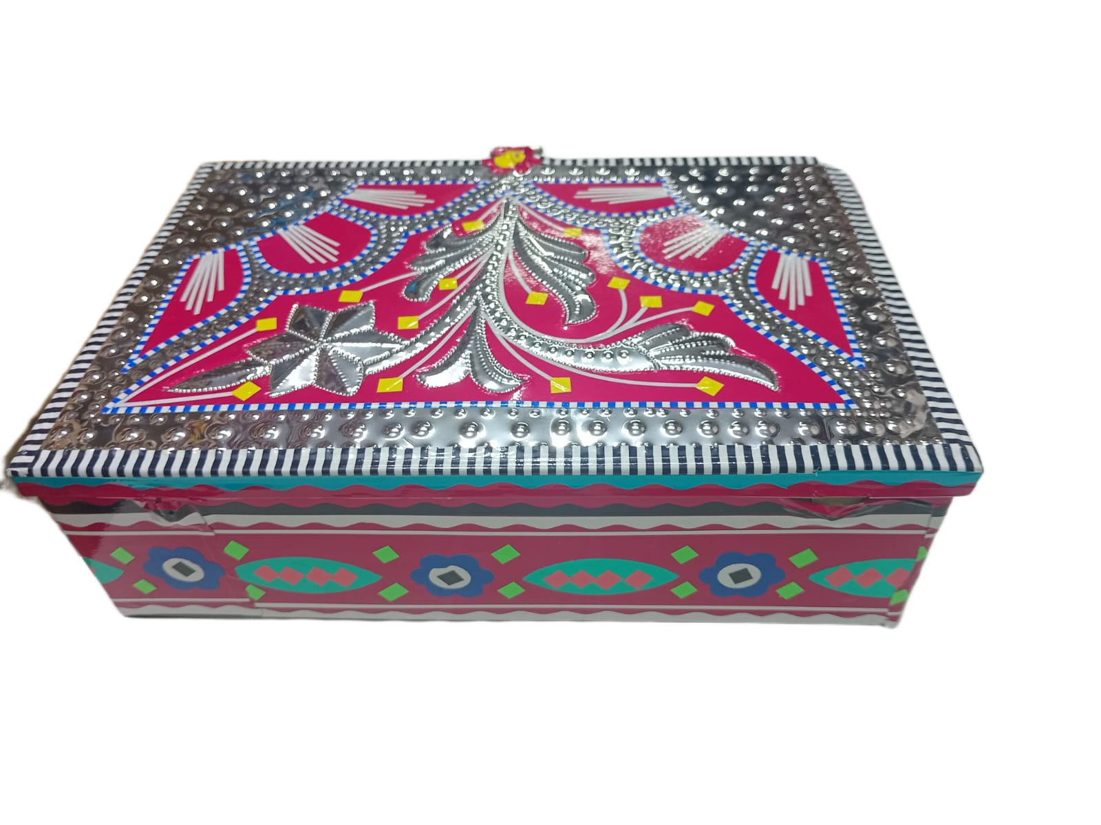 chamakpatti Box(25 by 17):Real Truck Art Design for Storage and Decoration - Image 2