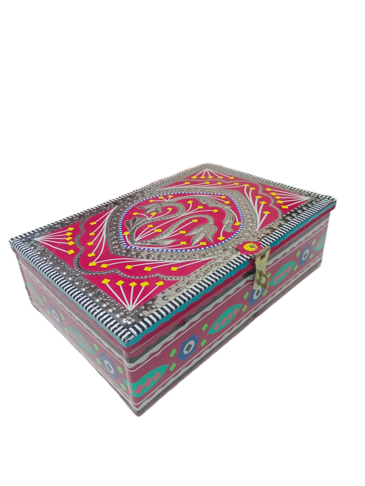 chamakpatti Box(27 by 19):Real Truck Art Design for Storage and Decoration - Image 3