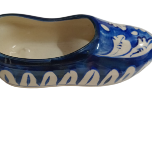 Blue Pottery Shoe Decor