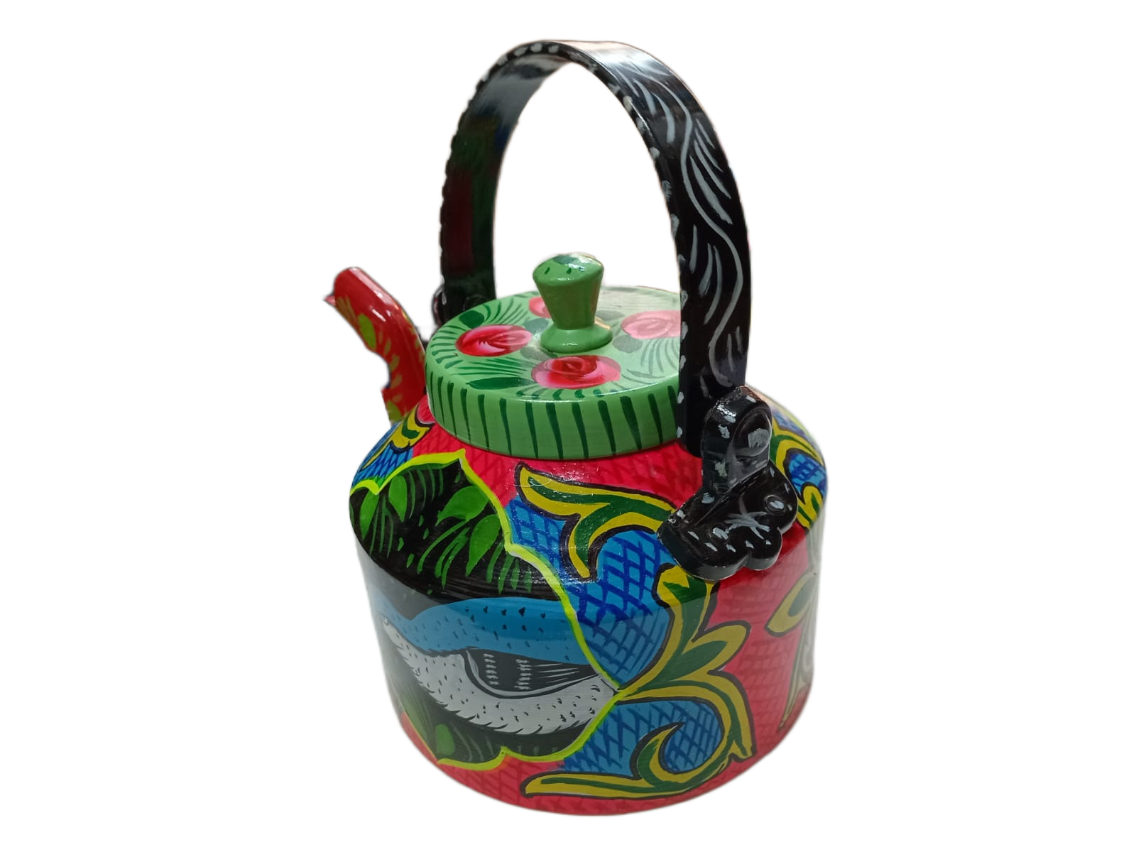 Handcrafted Decorative Kettle 3 Liter (28x20) - Image 4