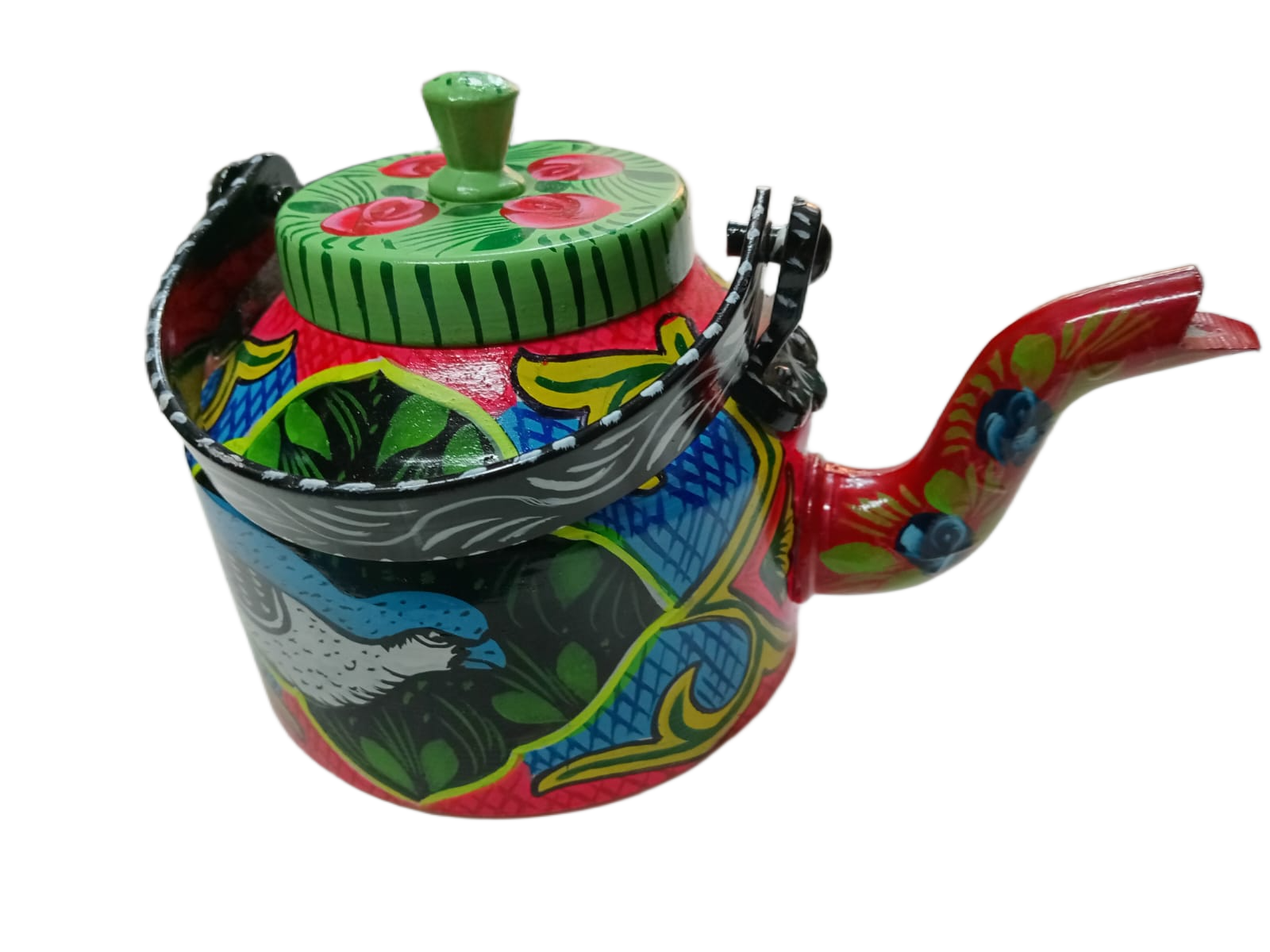 Handcrafted Decorative Kettle 1 Liter (23x16) - Image 2