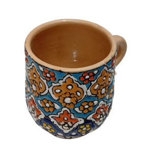 Persian Hand-Painted Ceramic Espresso Cup