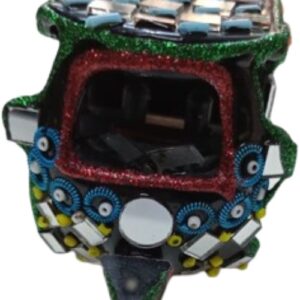 Mirror Truck Art Rickshaw Model 6cm