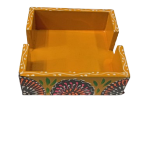 Hand-Painted Floral Tea Coaster