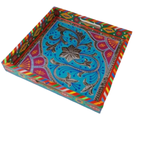 Chamakpatti Handmade Square Tray (30x30cm)