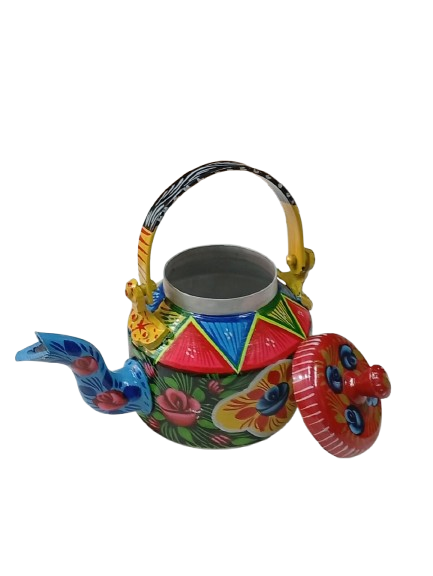 Handcrafted Decorative Kettle 2 Liter (26x17) - Image 3