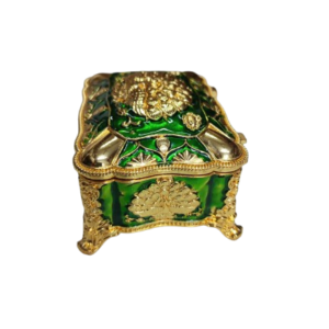 Gold Mirror Work Decorative Box