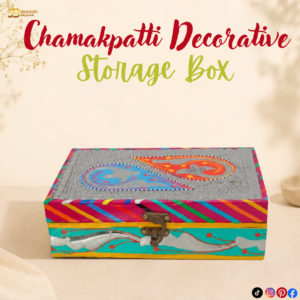Chamakpatti Decorative Storage Box (20 by 12.5)
