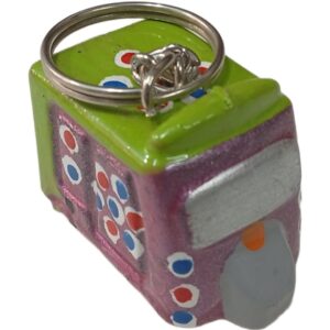 Handcrafted Rickshaw Keychain