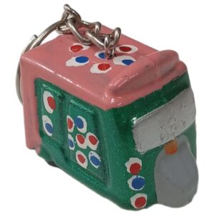 Handcrafted Rickshaw Keychain