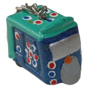 Handcrafted Rickshaw Keychain