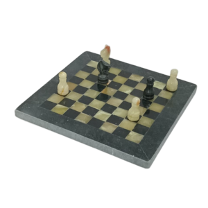 Handcrafted Onyx Marble Chess Board Size: 8×8 inch