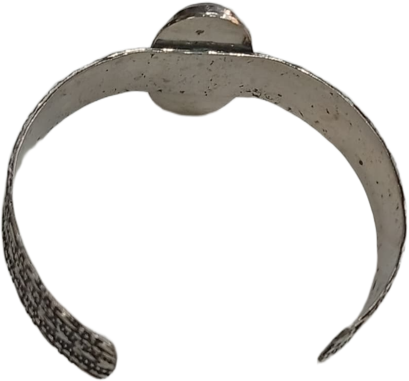 Elegant Afghani Stone Cuff Bracelet Traditional Tribal Jewelry - Image 3