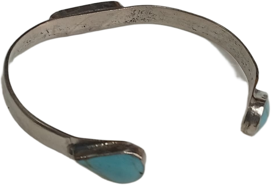 Elegant Afghani Stone Cuff Bracelet Traditional Tribal Jewelry - Image 4