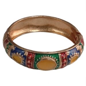 Stylish Ethnic Cuff Bracelet Classic Handmade Accessory