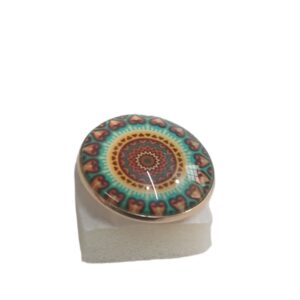 Elegant Mandala Ring Bohemian Ethnic Statement Jewelry