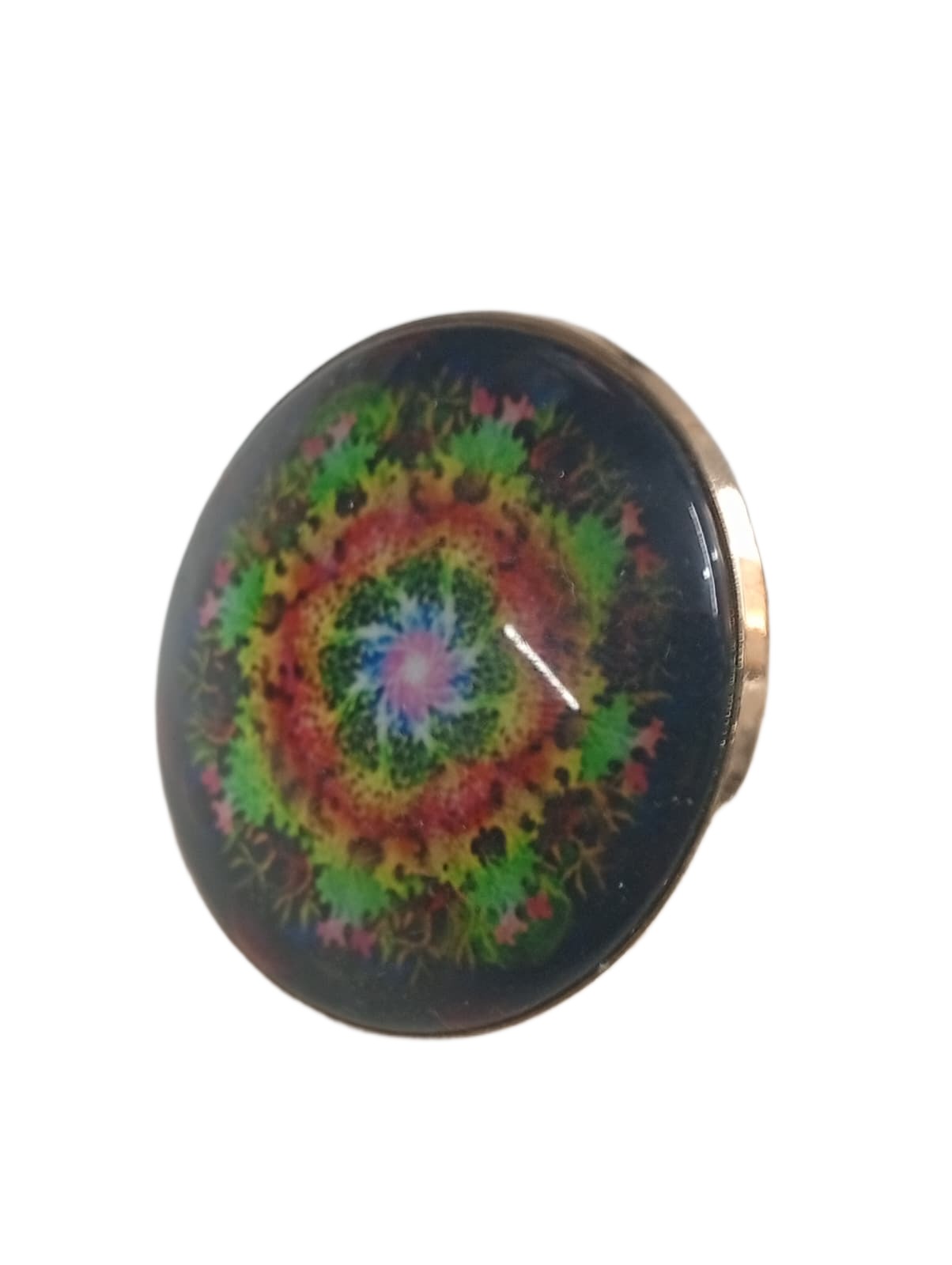 Elegant Mandala Ring Bohemian Ethnic Statement Jewelry - Image 6