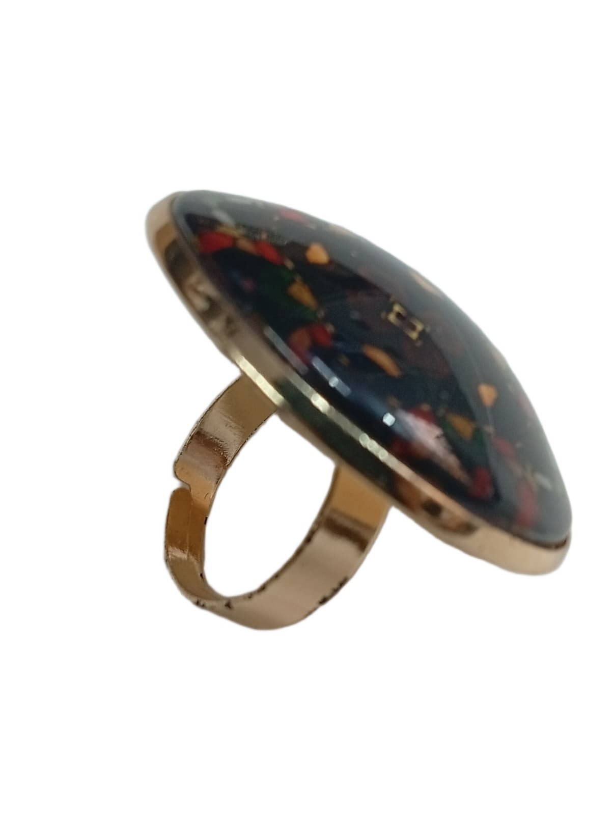 Elegant Mandala Ring Bohemian Ethnic Statement Jewelry - Image 4
