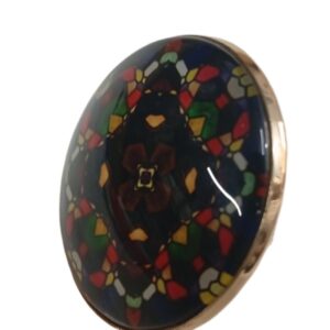 Elegant Mandala Ring Bohemian Ethnic Statement Jewelry