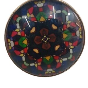 Elegant Mandala Ring Bohemian Ethnic Statement Jewelry