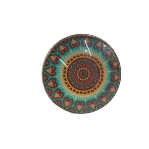 Elegant Mandala Ring Bohemian Ethnic Statement Jewelry