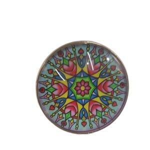 Elegant Mandala Ring Bohemian Ethnic Statement Jewelry